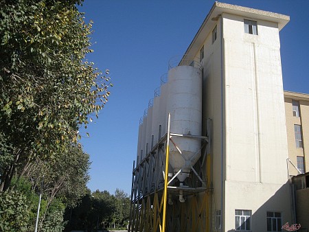 پروژه ساخت سیلوی ذخیره آرد کارخانه آرد روشن کرج