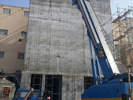 پروژه احداث سیلوی 1200 تنی ذخیره آرد شرکت آرد سازی زهره بناب