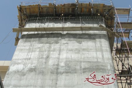 پروژه ساخت سیلوی ذخیره آرد کارخانه آرد اطلس اصفهان